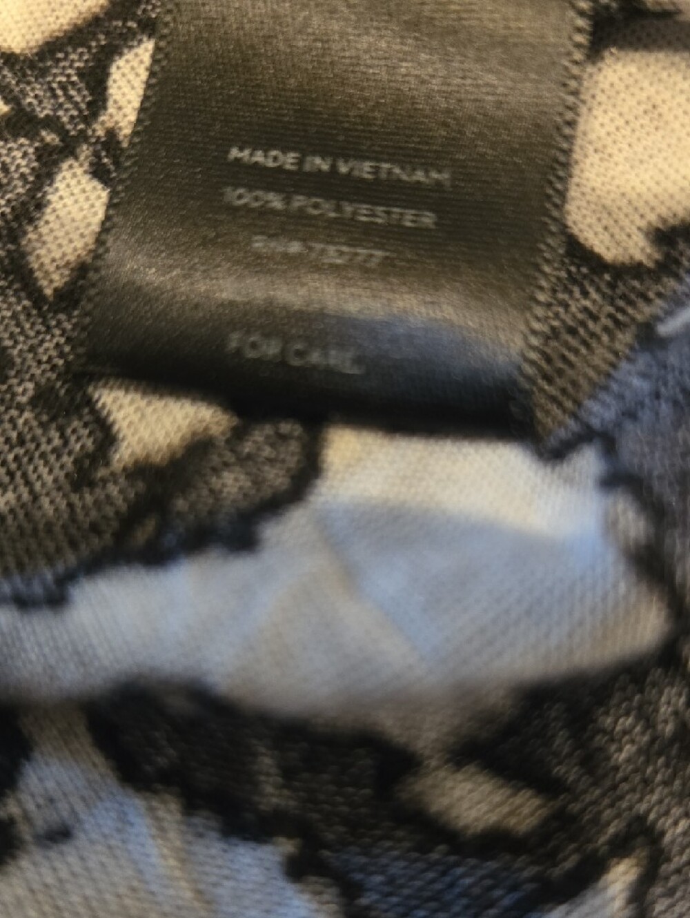 Simply Vera Vera Wang Black and White Short Sleeve Top Size XL - Picture 8 of 10